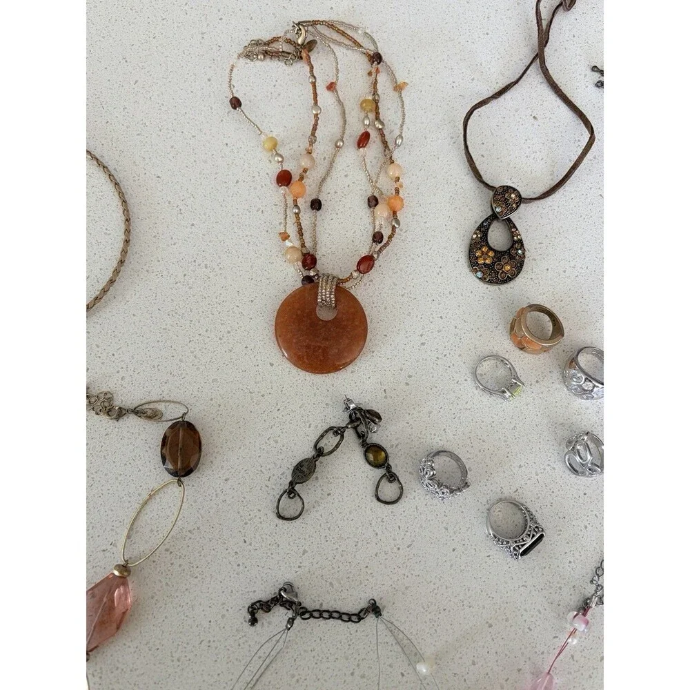 Amazing Lot of All Lia Sophia Jewelry Necklaces, Bracelets, Rings New Used